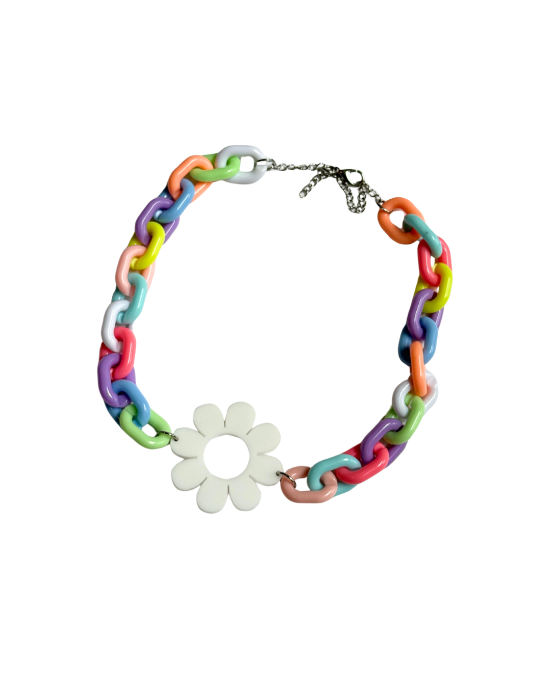 Thowback Daisy Pastel Necklace