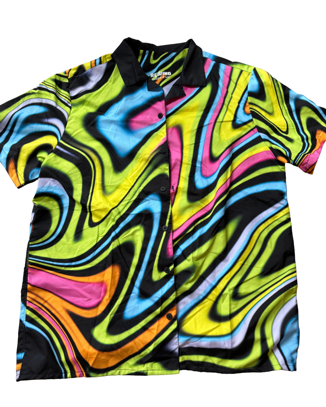 SAMPLE SALE- LARGE MARBLE BUTTON SHIRT