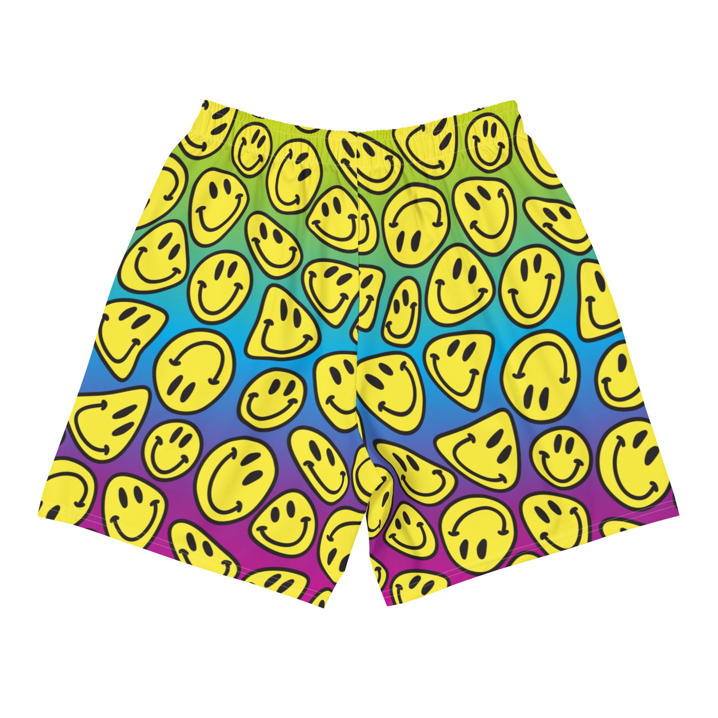 Rainbow Raver Men's Athletic Shorts