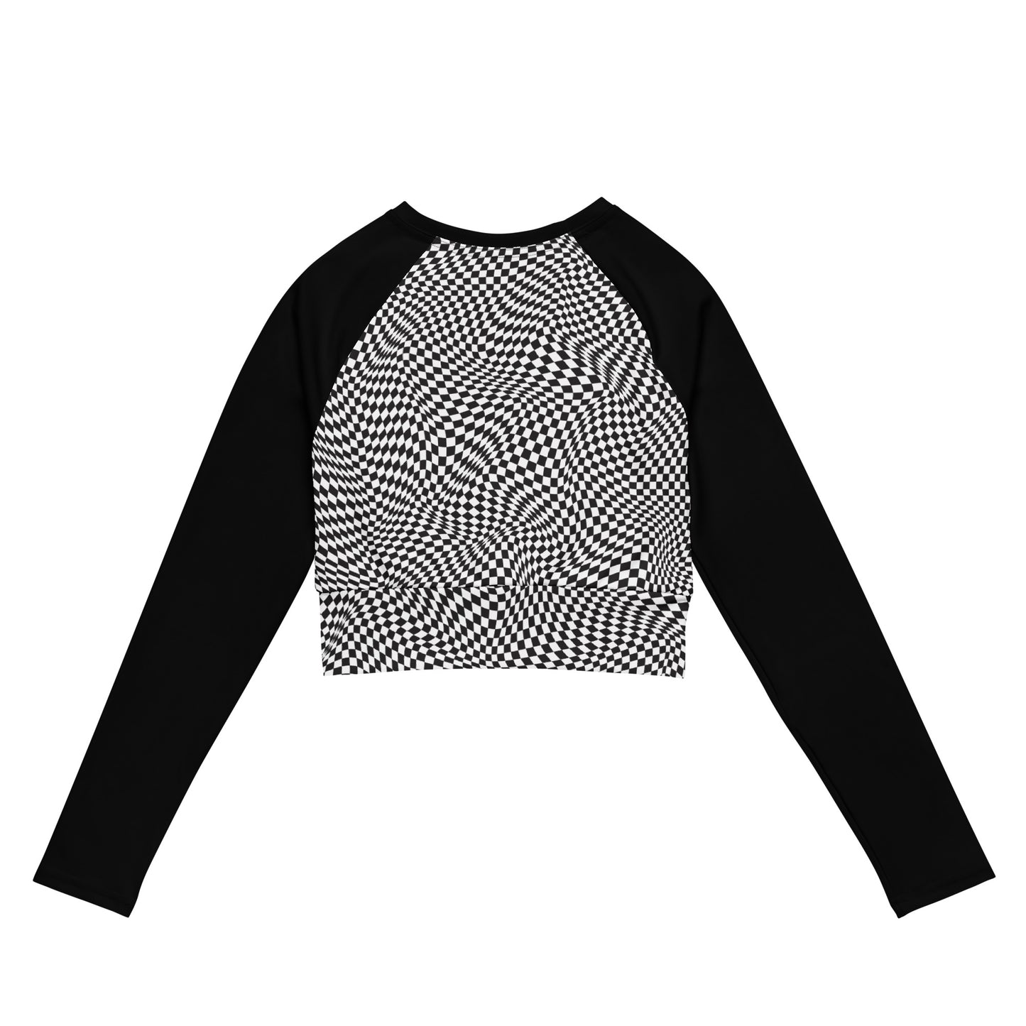 Dimension Long-Sleeve Crop Top