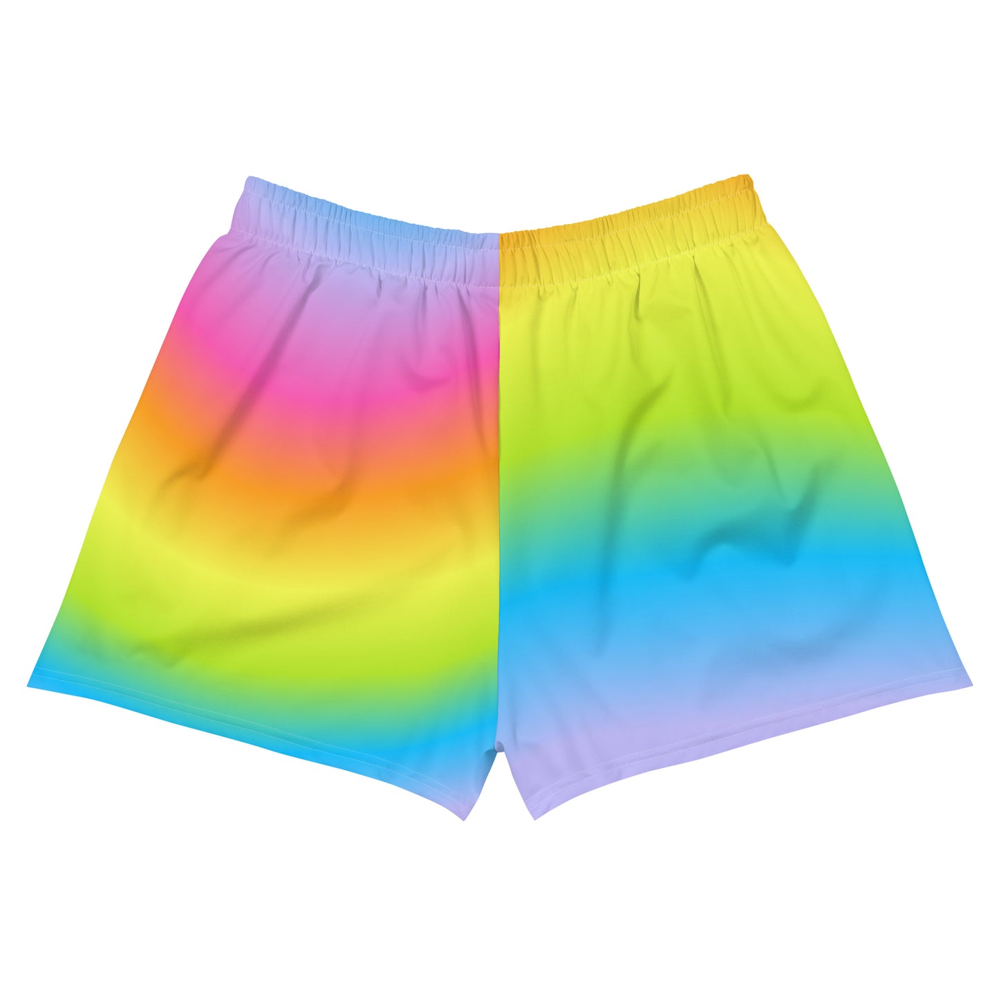 Rainbow Bright Women’s Athletic Shorts