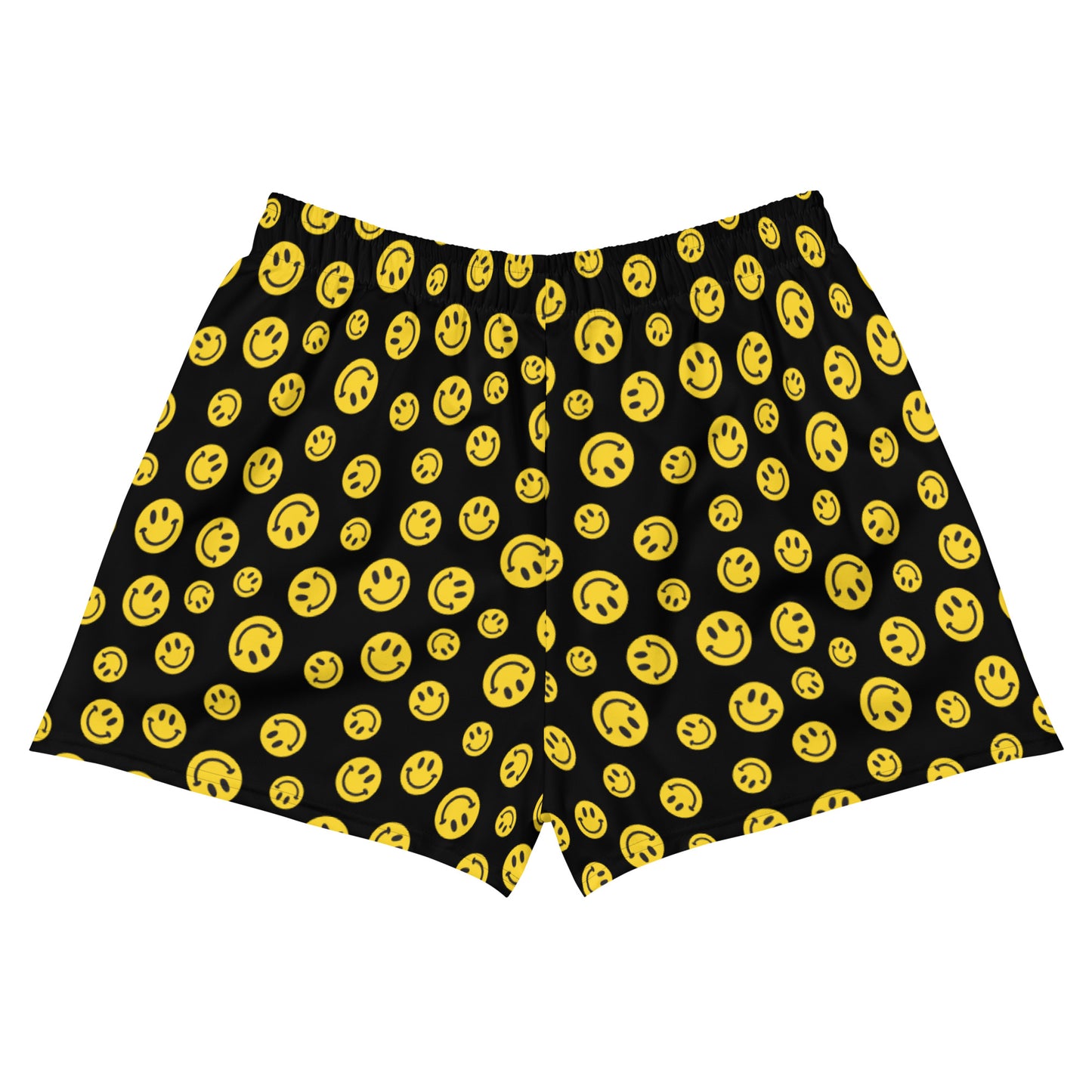 Yellow Smile Women’s Athletic Shorts