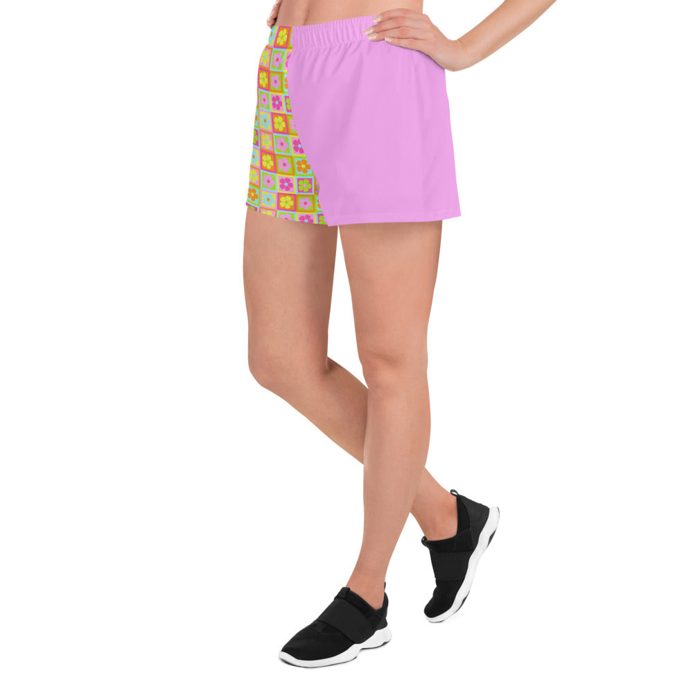 Full Bloom | Lilac Women’s Athletic Shorts