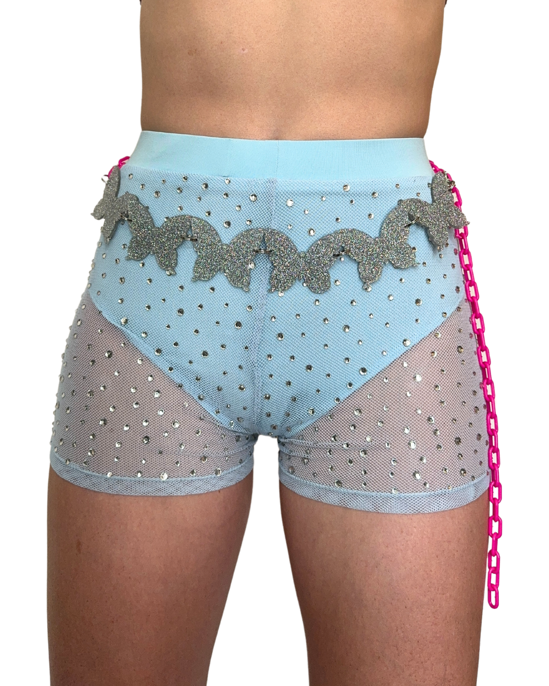 Glitter Butterfly Belt