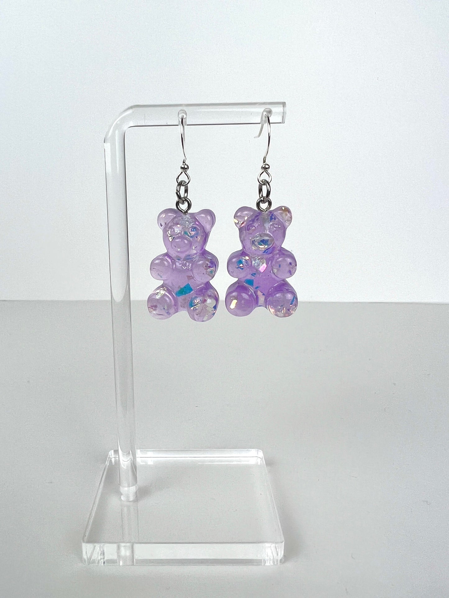 Sparkle Gummy Bear Earrings