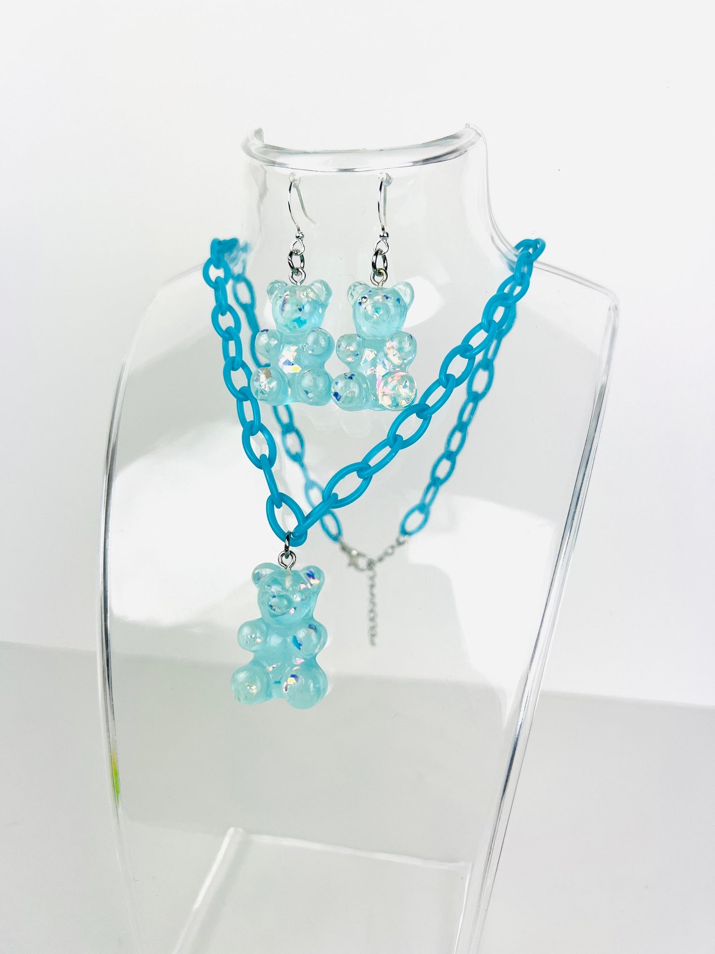 Sparkle Gummy Bear Necklace