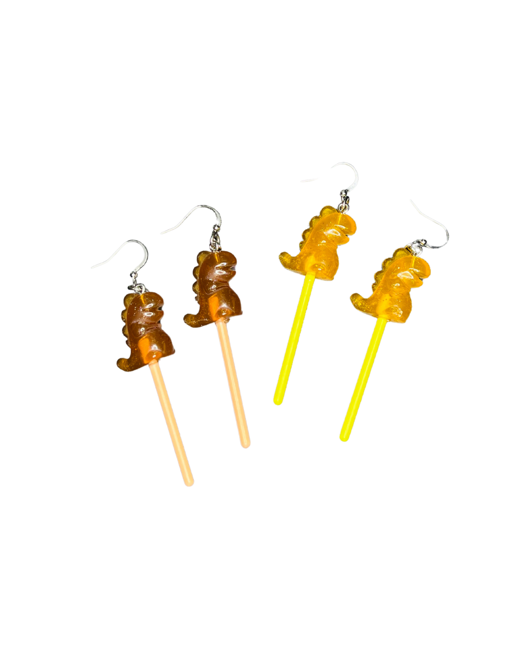 Dino Lollipop Earrings