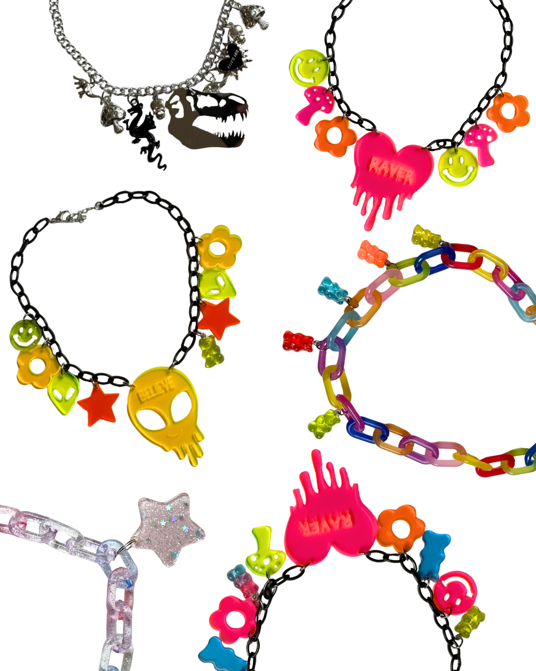 Thowback Gummy Bear Necklace