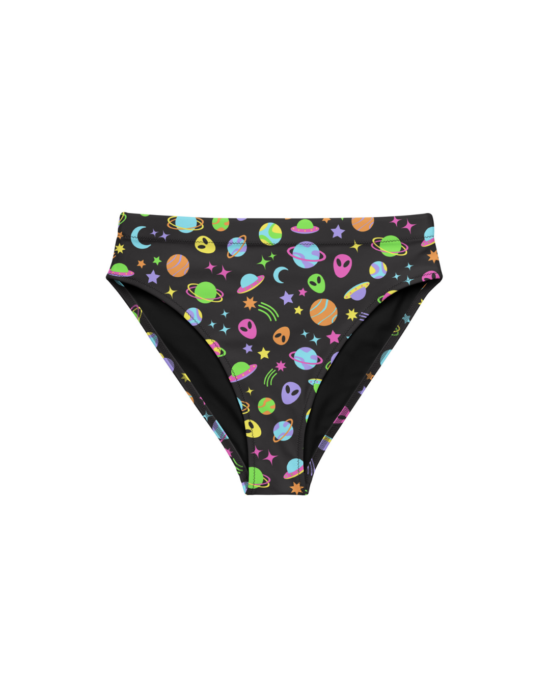 Space Rave High-Waisted Bikini Bottom