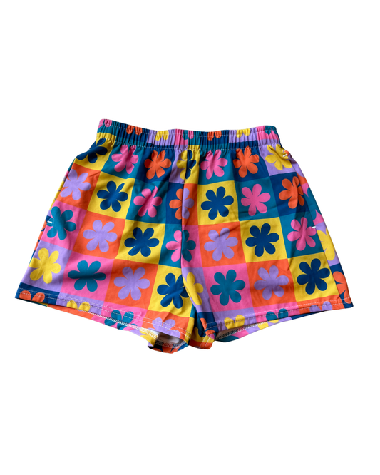 SAMPLE SALE- MEDIUM RETRO SHORTS