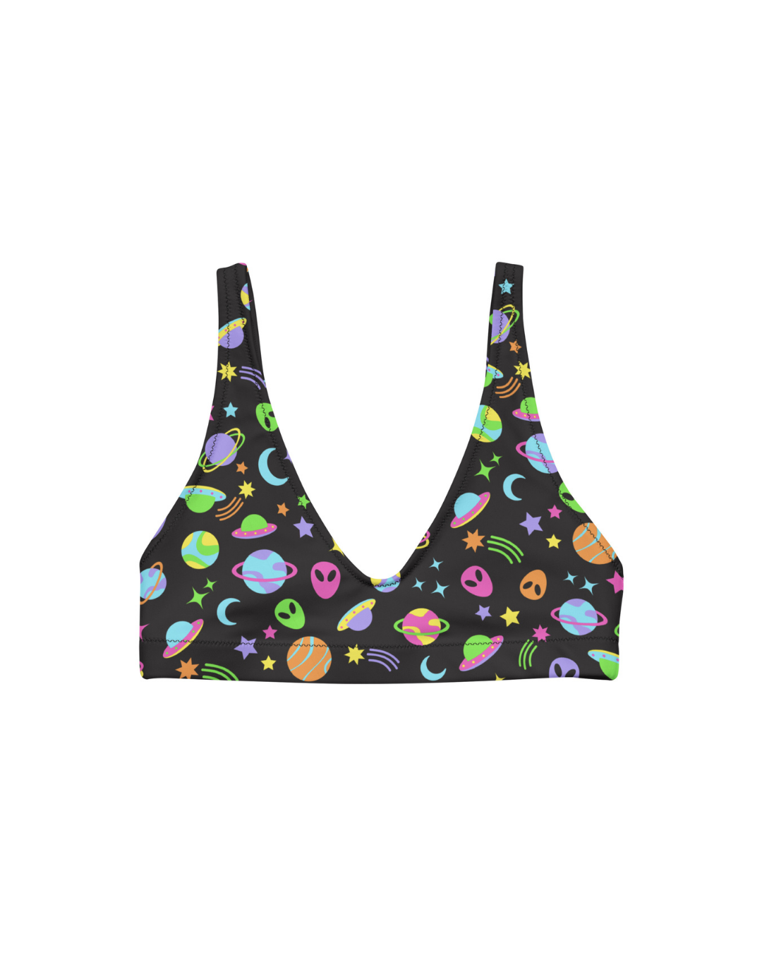 Space Rave Padded Bikini Top