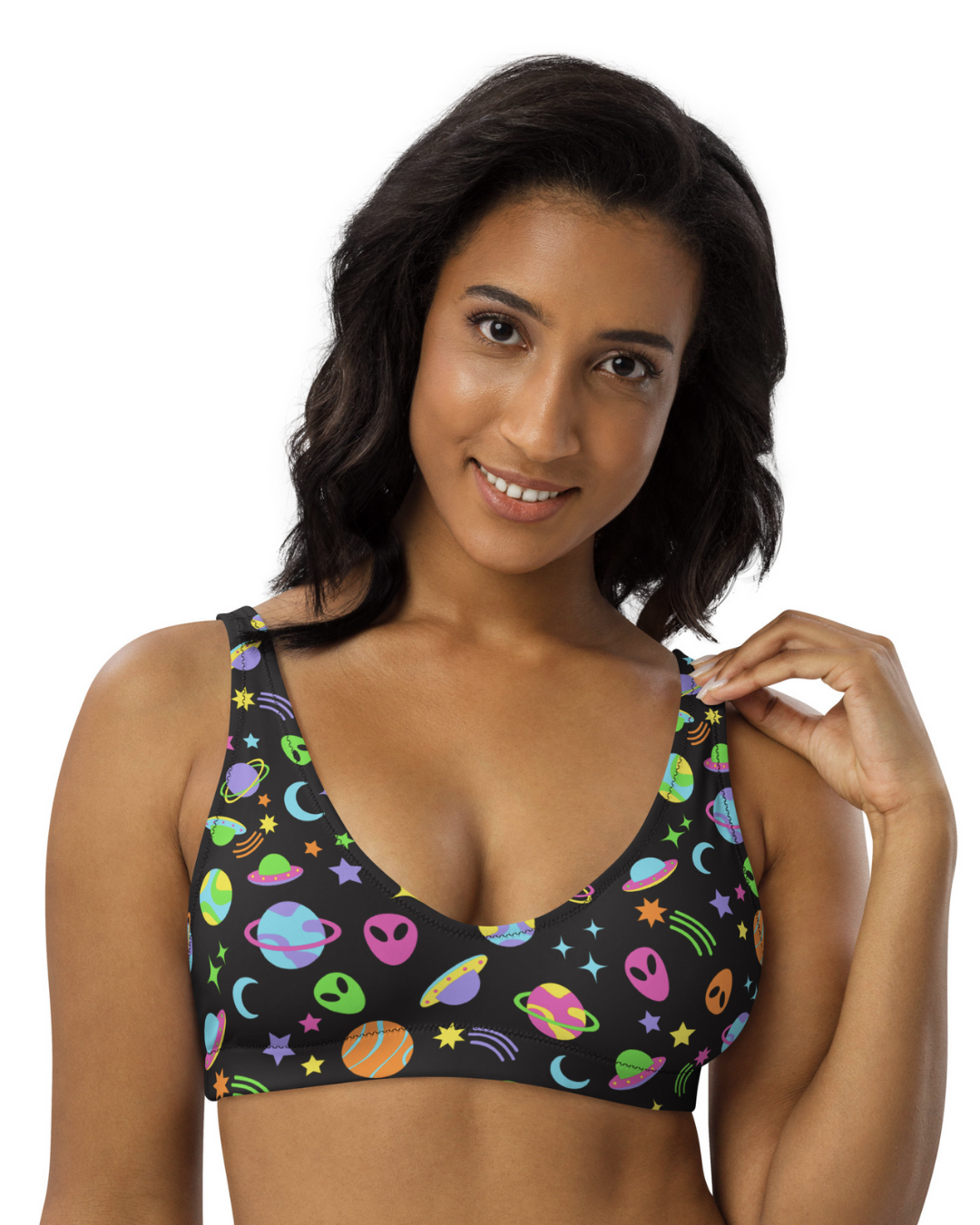 Space Rave Padded Bikini Top