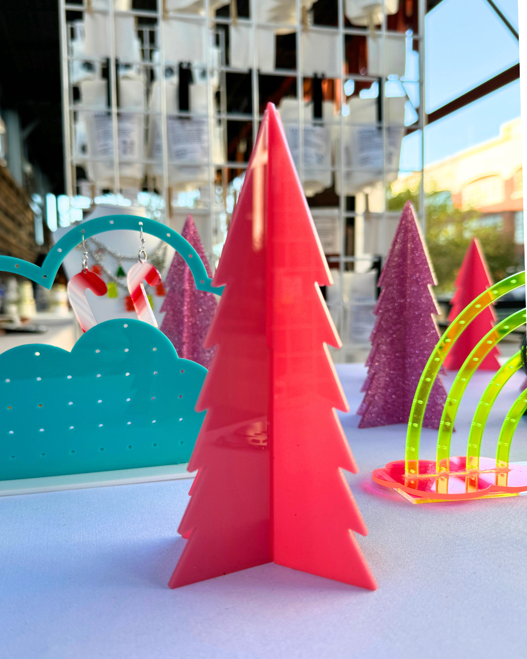 Cloud Earring Display