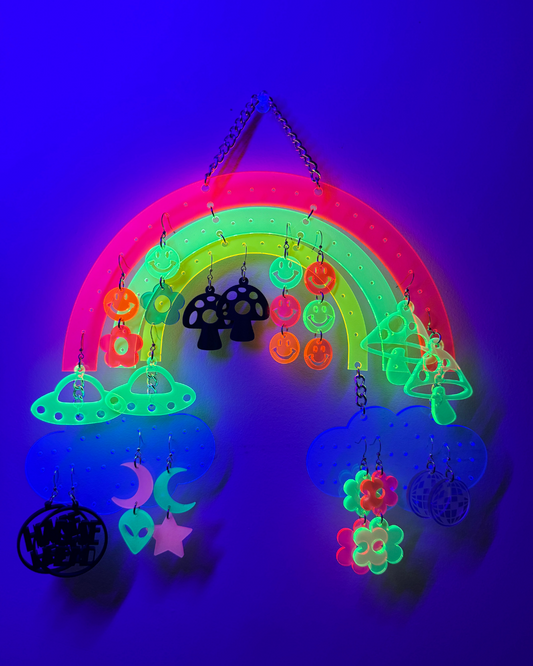 Rainbow Earring Display