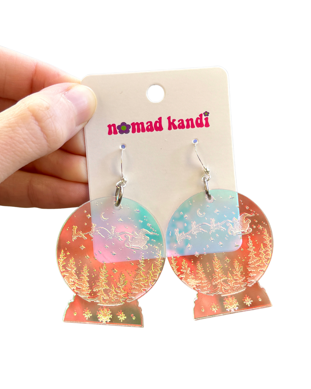 Snowglobe Earrings