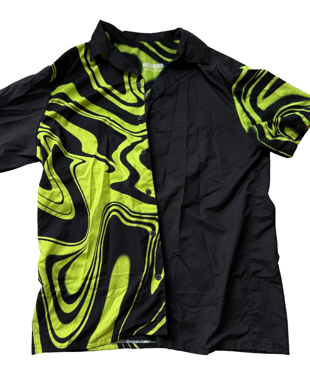 SAMPLE SALE- LARGE GREEN BUTTON SHIRT