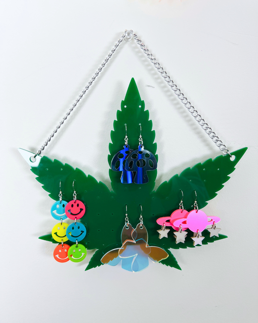 Leaf Earring Display