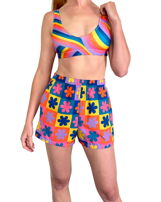 SAMPLE SALE- MEDIUM RETRO TOP