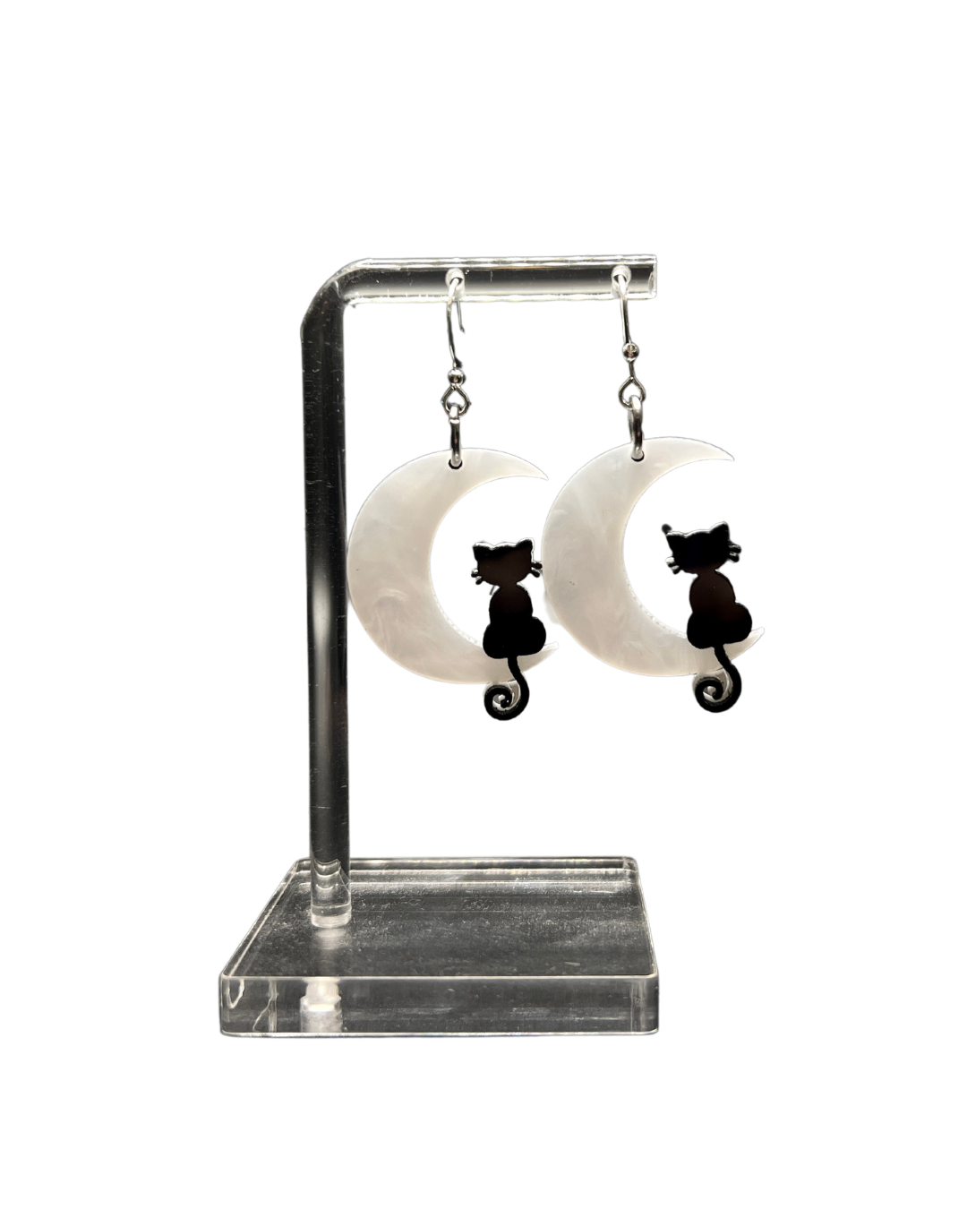 Black Cat Earrings