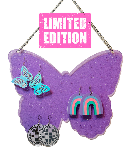 Limited Edition Butterfly Earring Display
