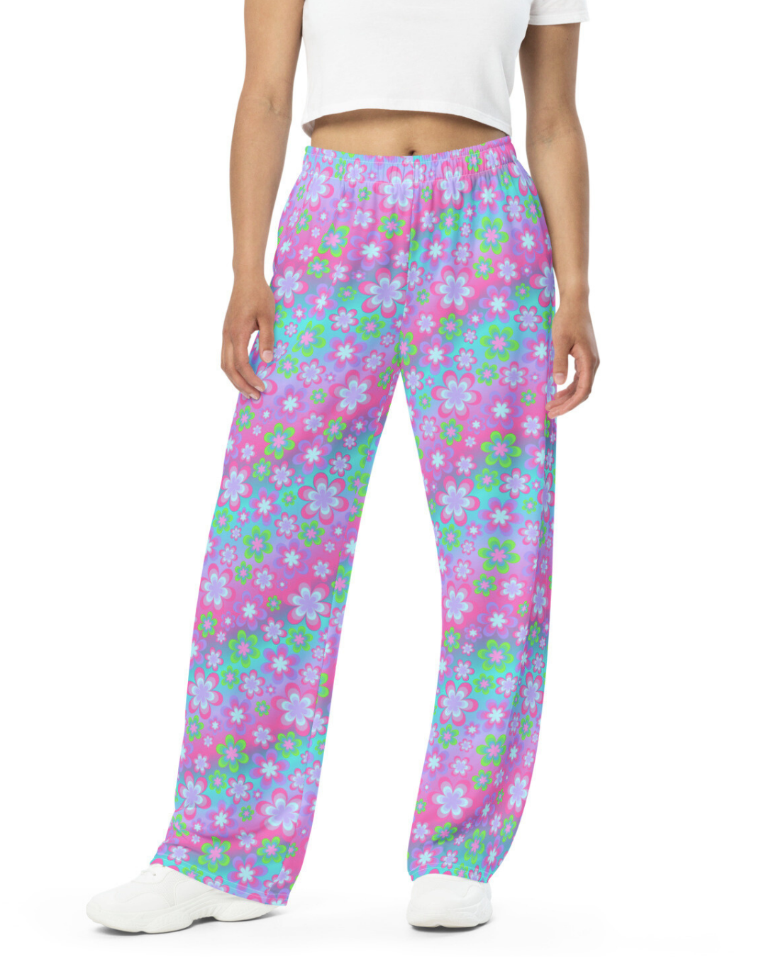 Blossom Unisex Wide-Leg Pants