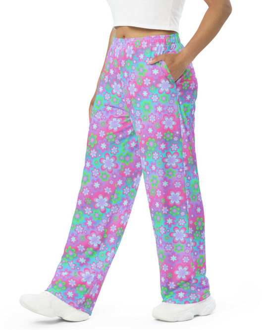 Blossom Unisex Wide-Leg Pants