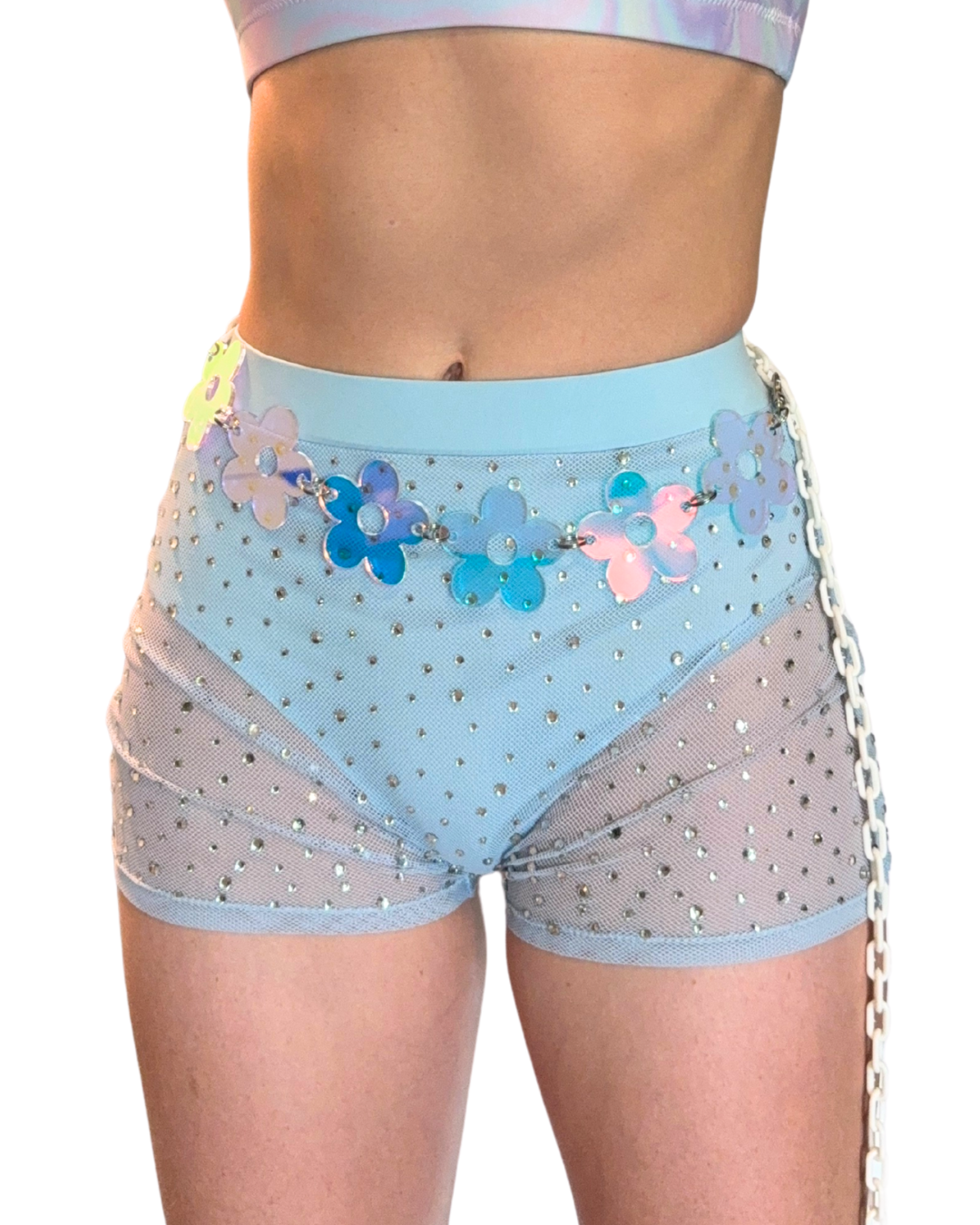 Iridescent Daisy Belt