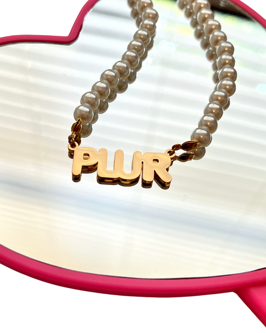 PLUR Pearl Necklace