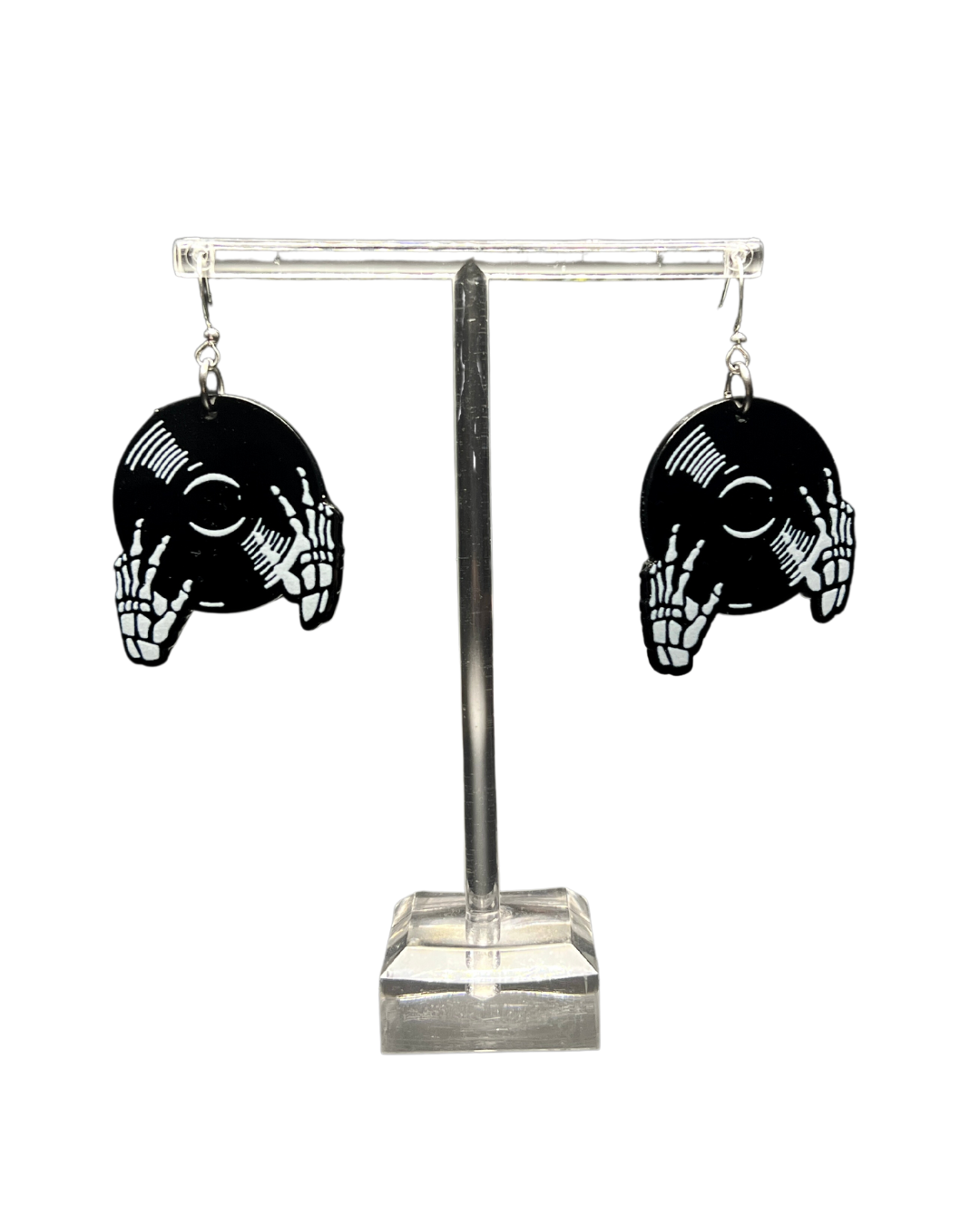 DJ Skeleton Earrings