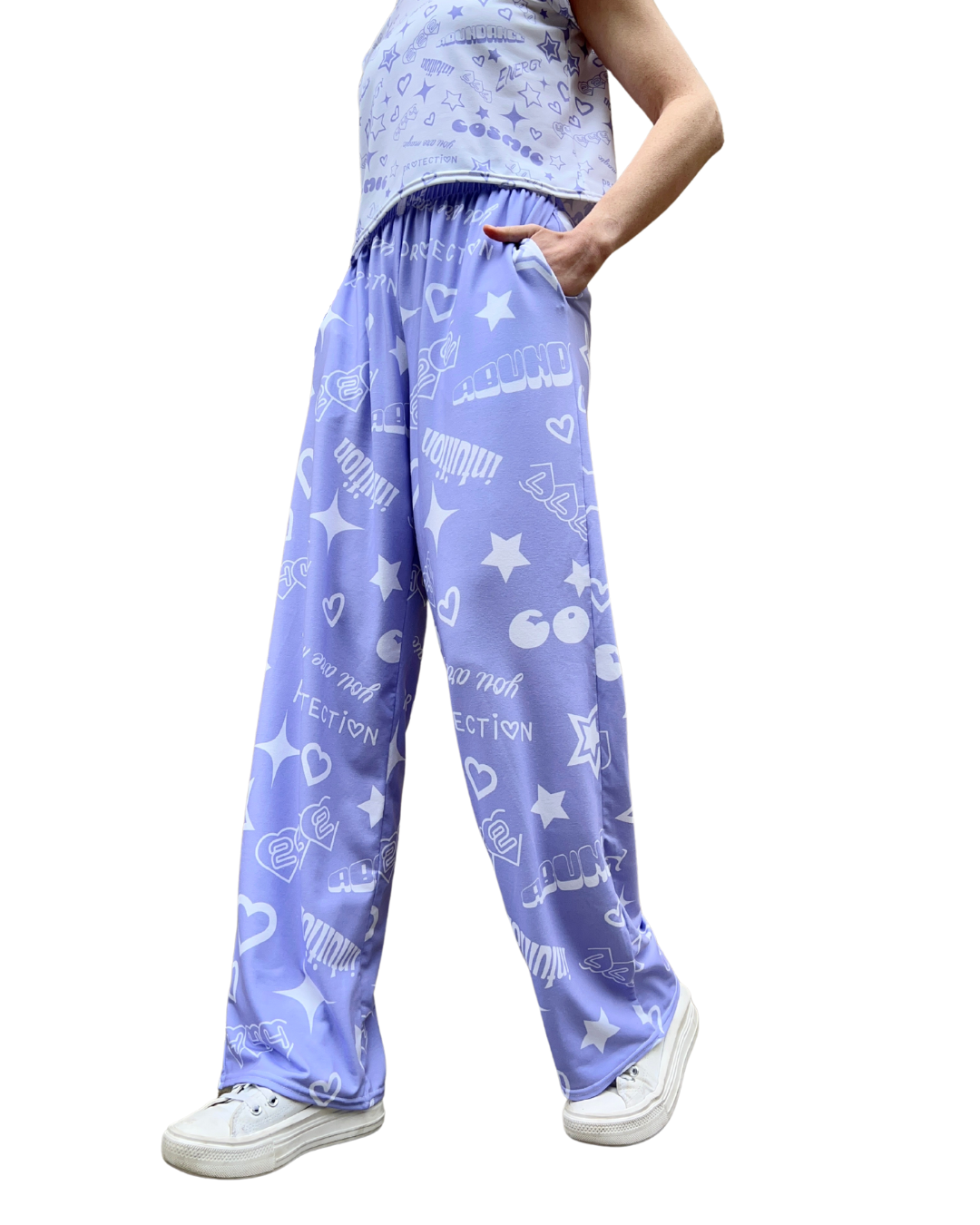 Cosmic Unisex Wide-Leg Pants