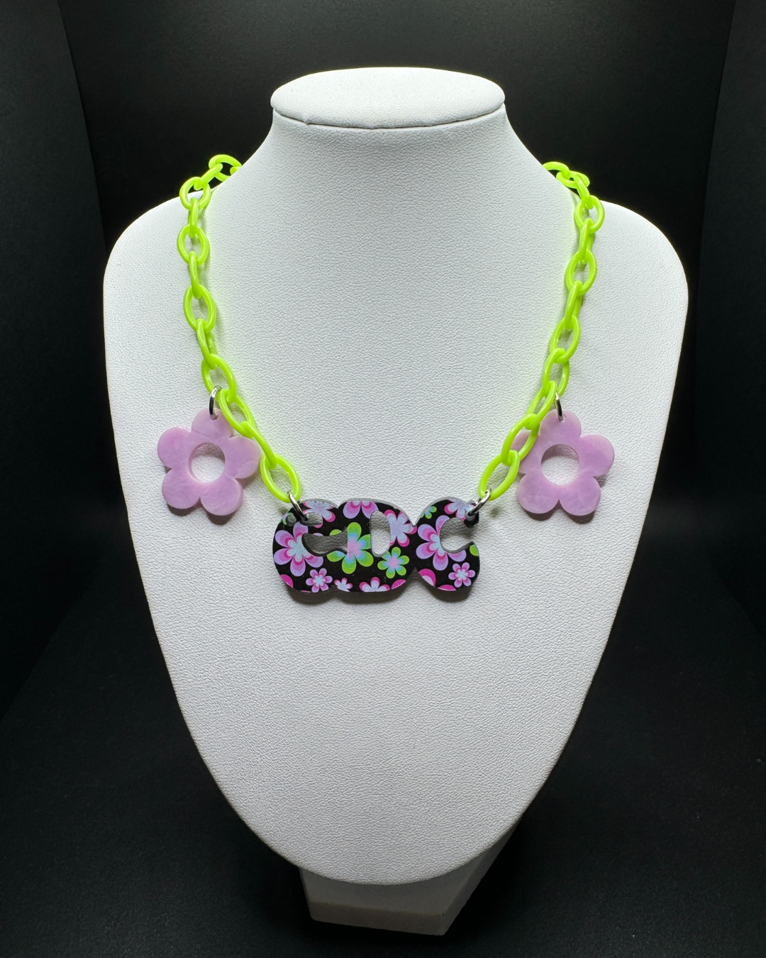 Festival Necklace Flower Pattern