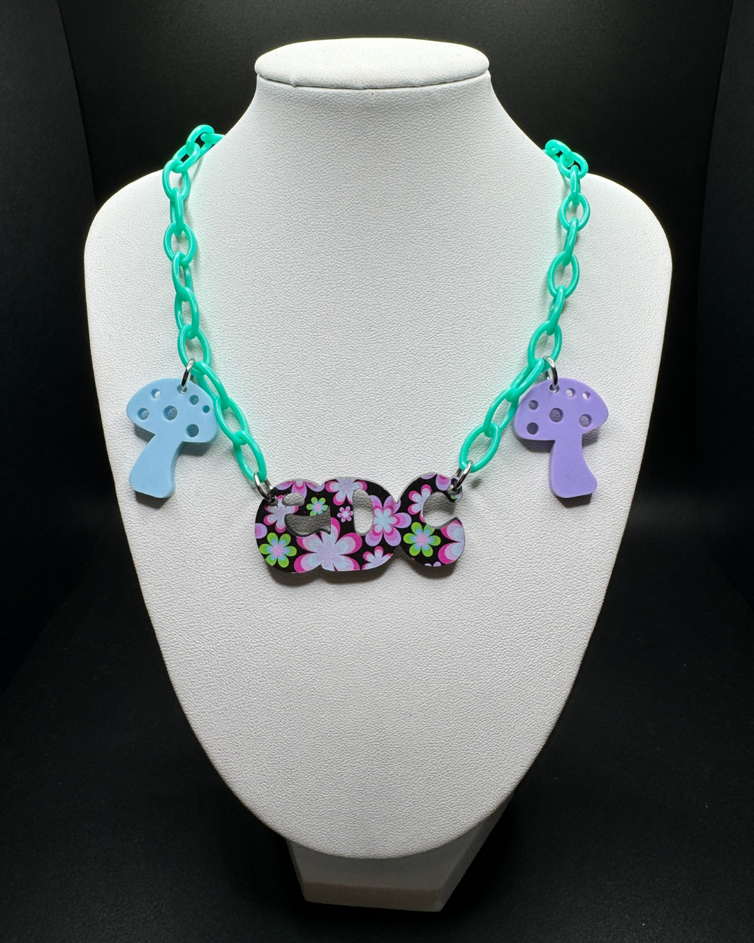 Festival Necklace Flower Pattern