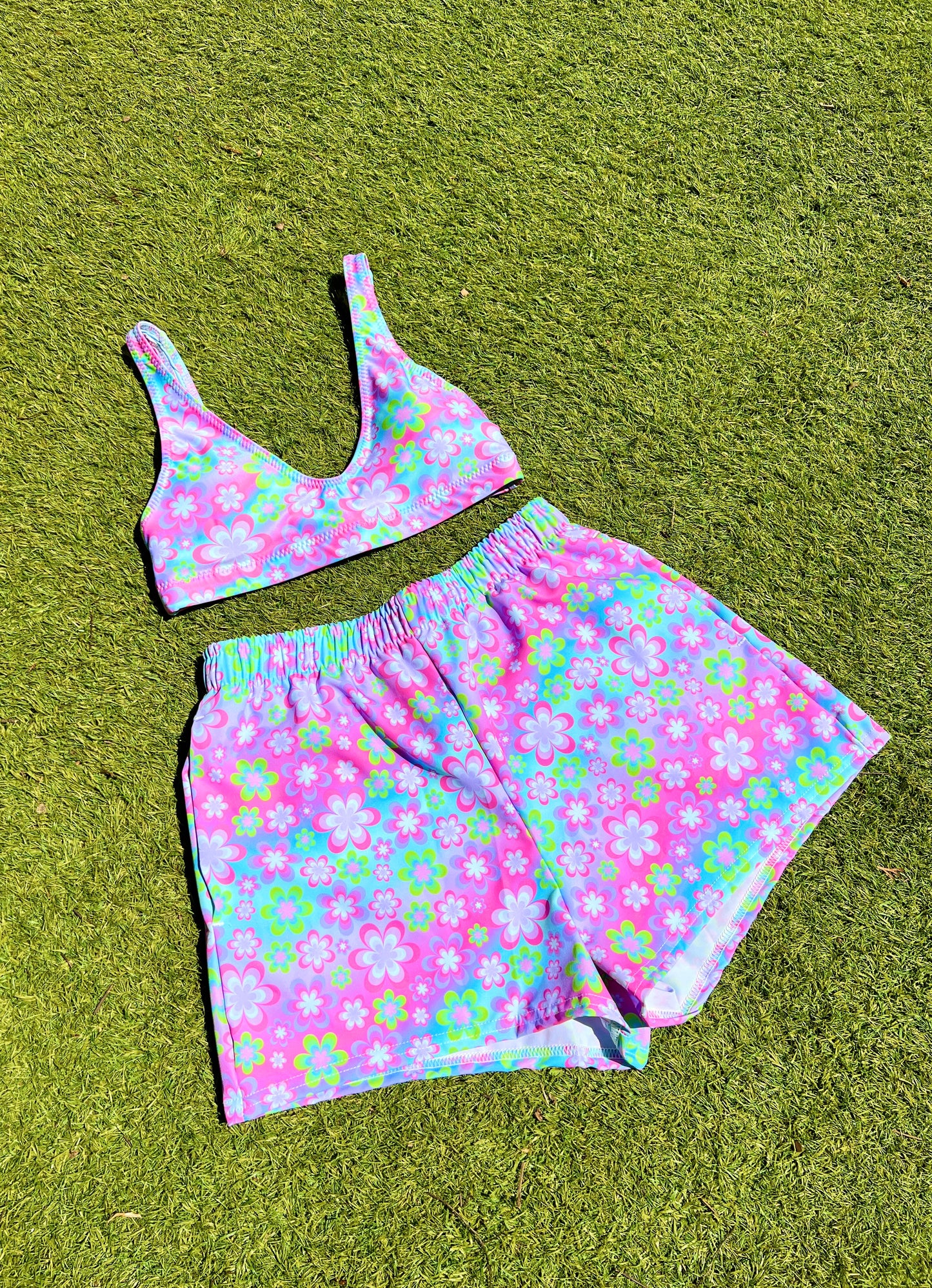 Blossom Bundle (Top + Women's Shorts)