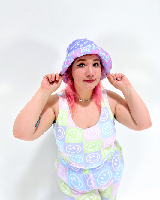 SAMPLE SALE- REVERSIBLE BUCKET HAT