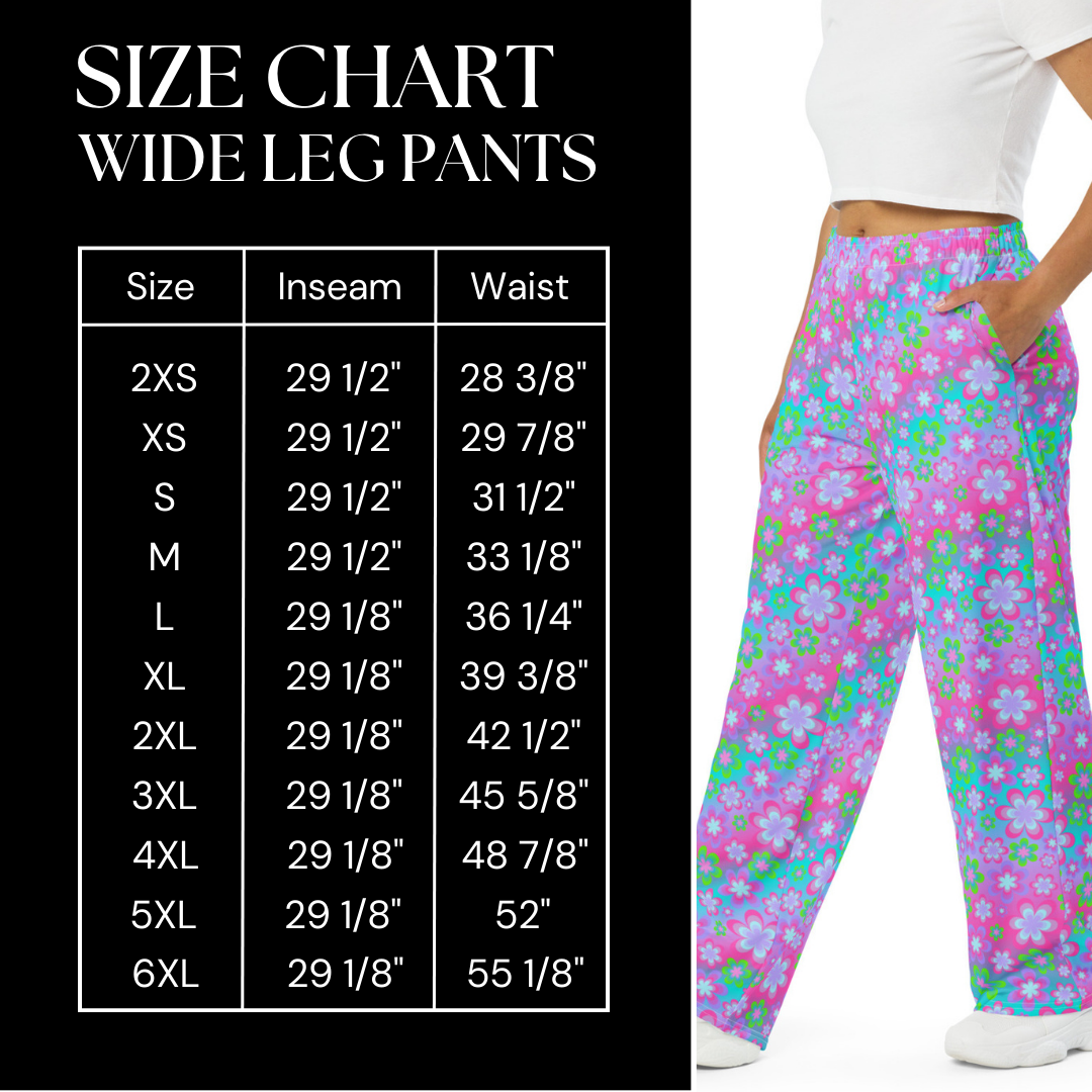 Blossom Unisex Wide-Leg Pants