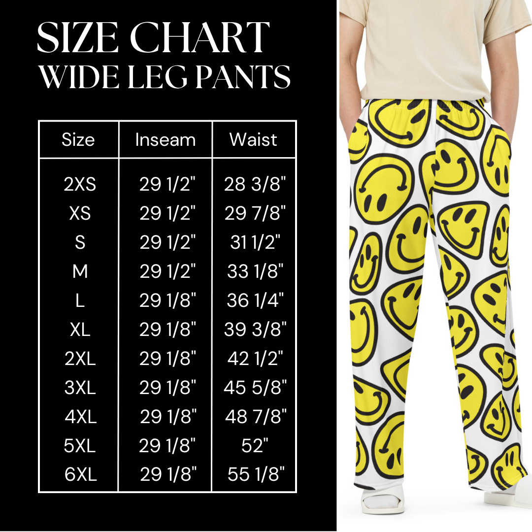 Happier Unisex Wide-Leg Pants