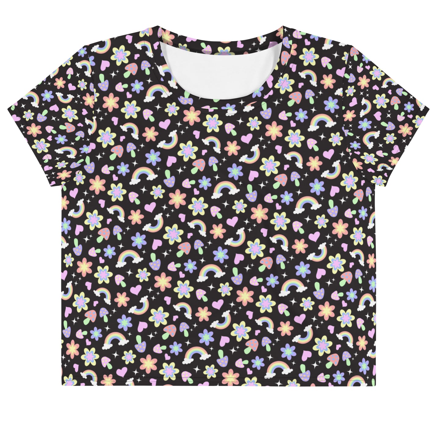 Dark Garden Crop Tee