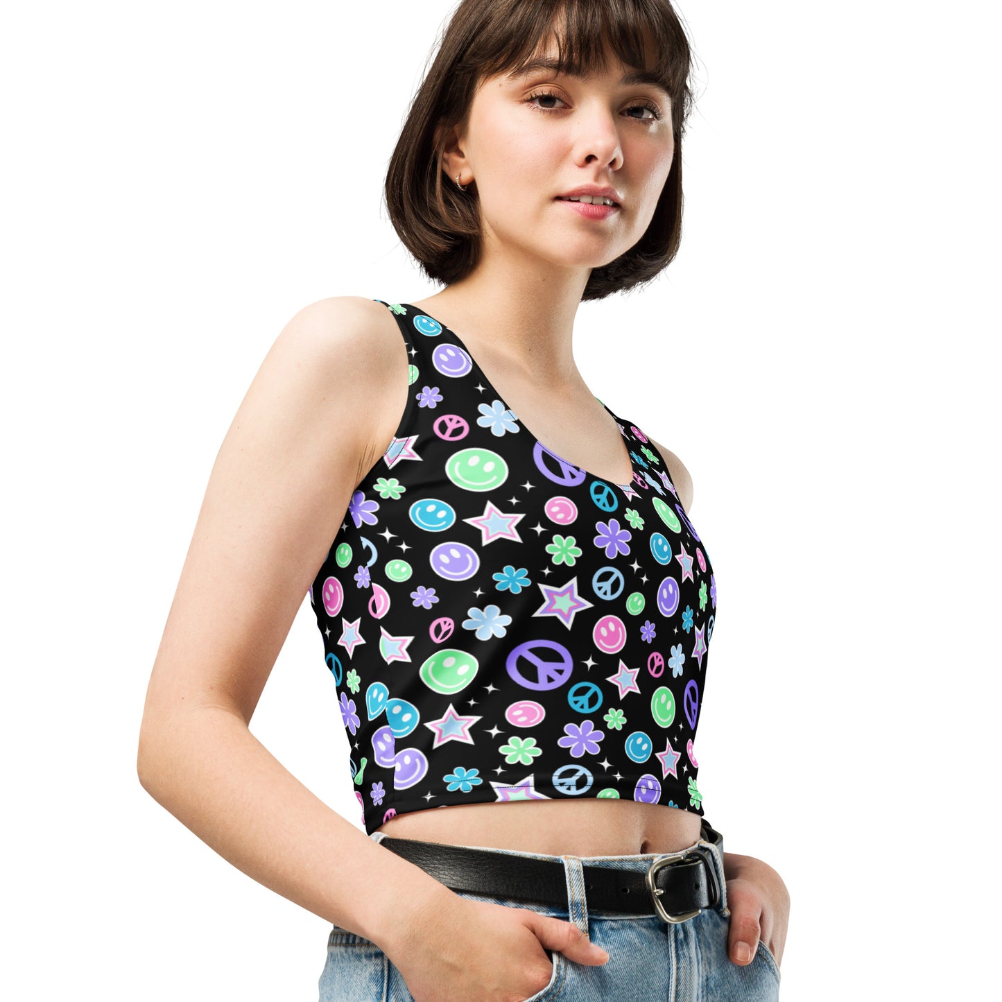 Dark N Groovy Crop Top