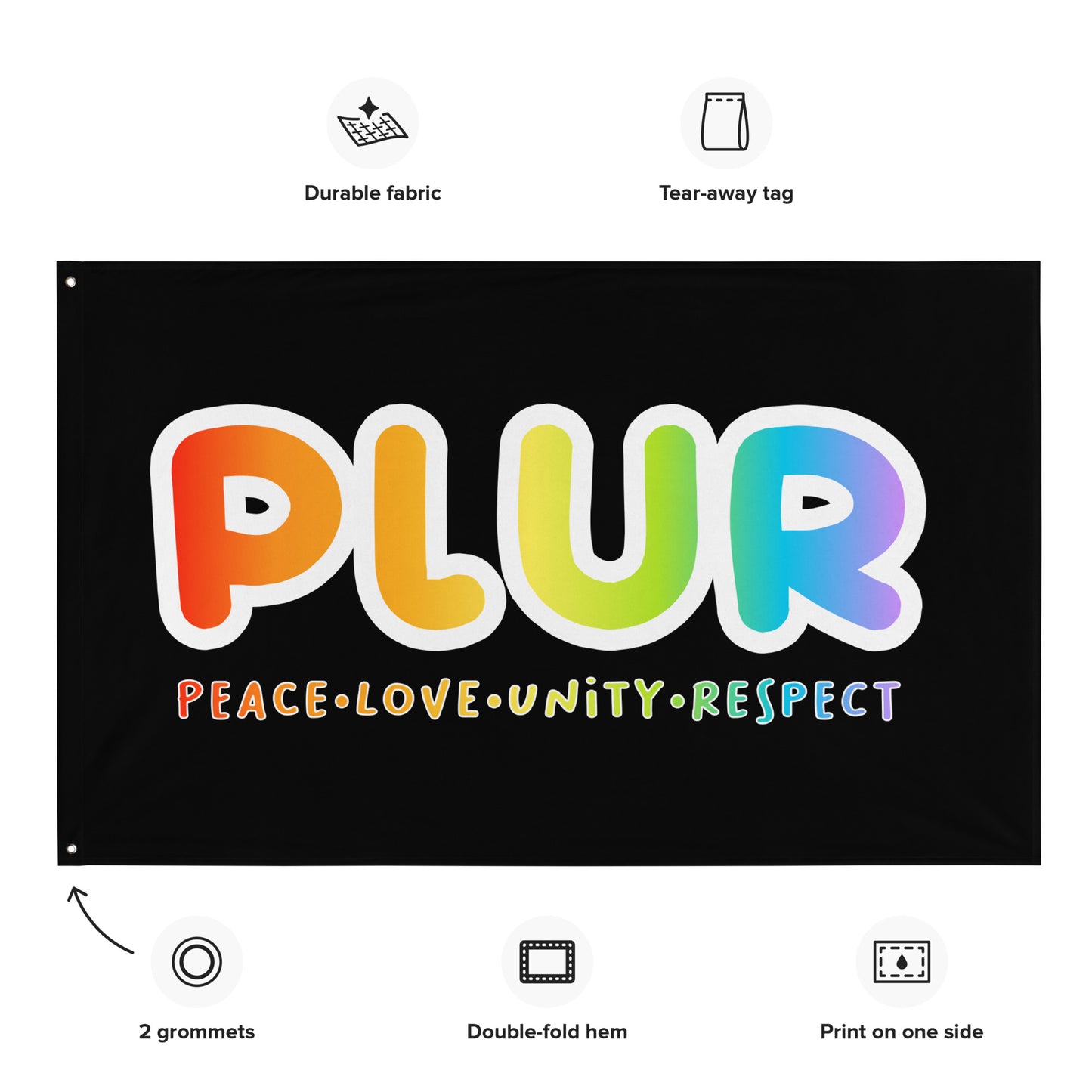 PLUR Flag