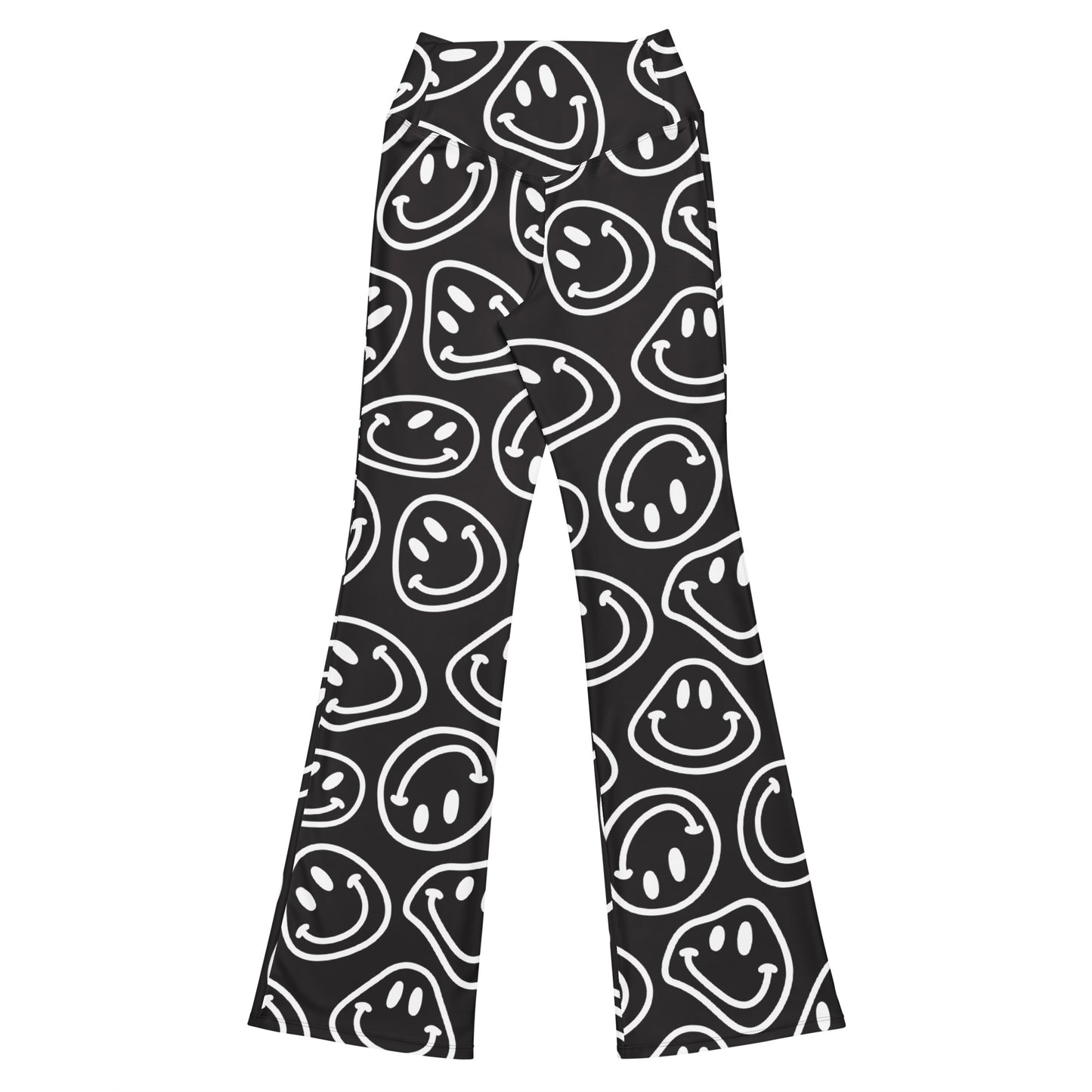 B&W Smiles Flare Pants