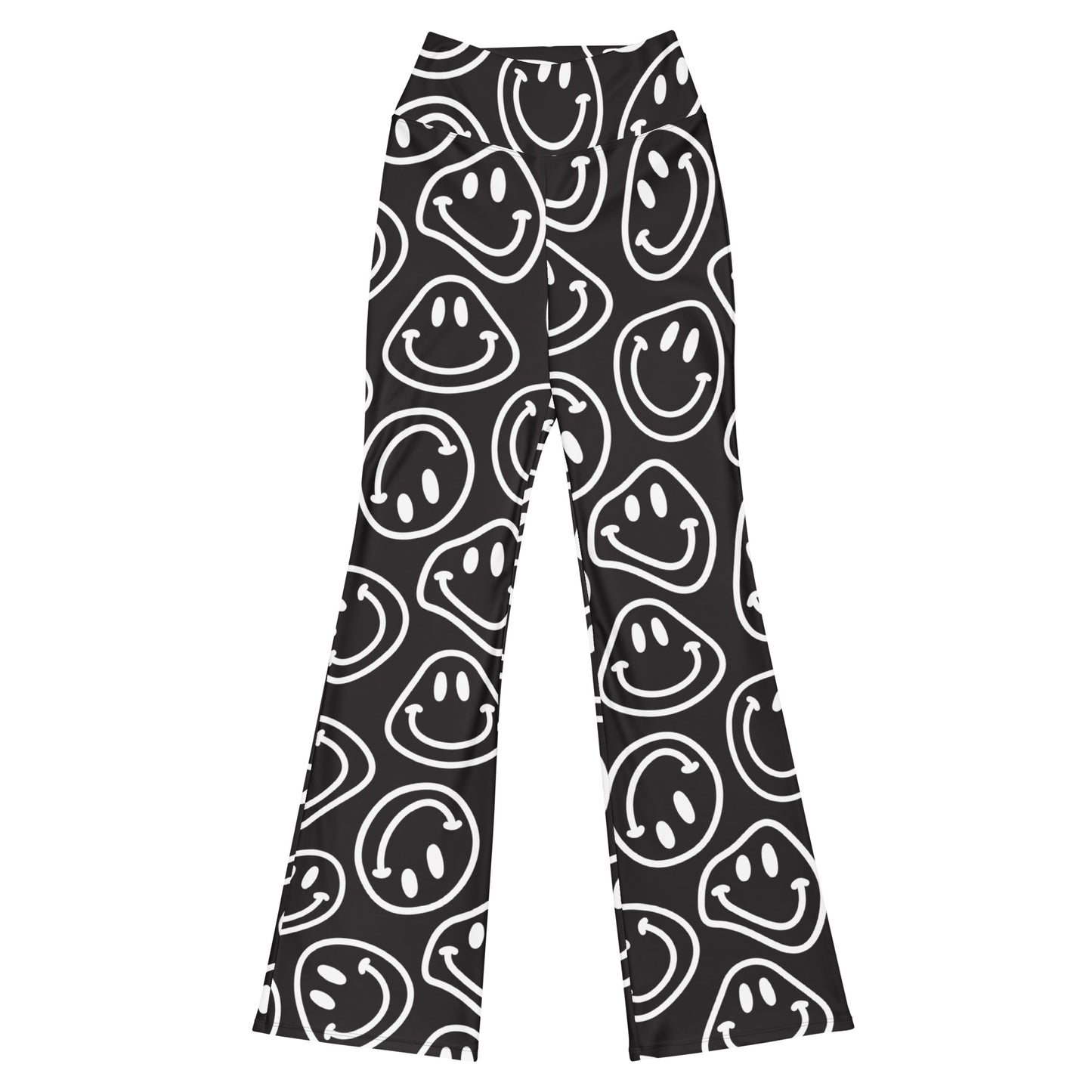 B&W Smiles Flare Pants