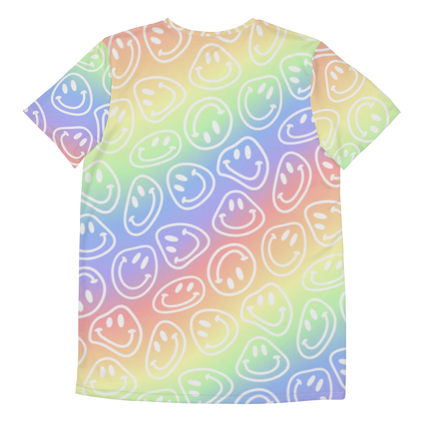 Pastel Smiles Athletic T-shirt