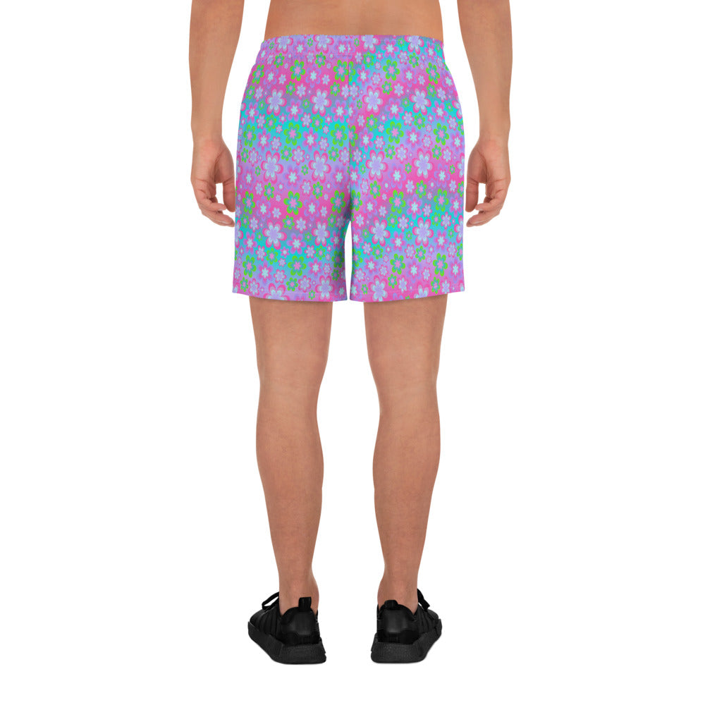 Blossom Men's Athletic Shorts