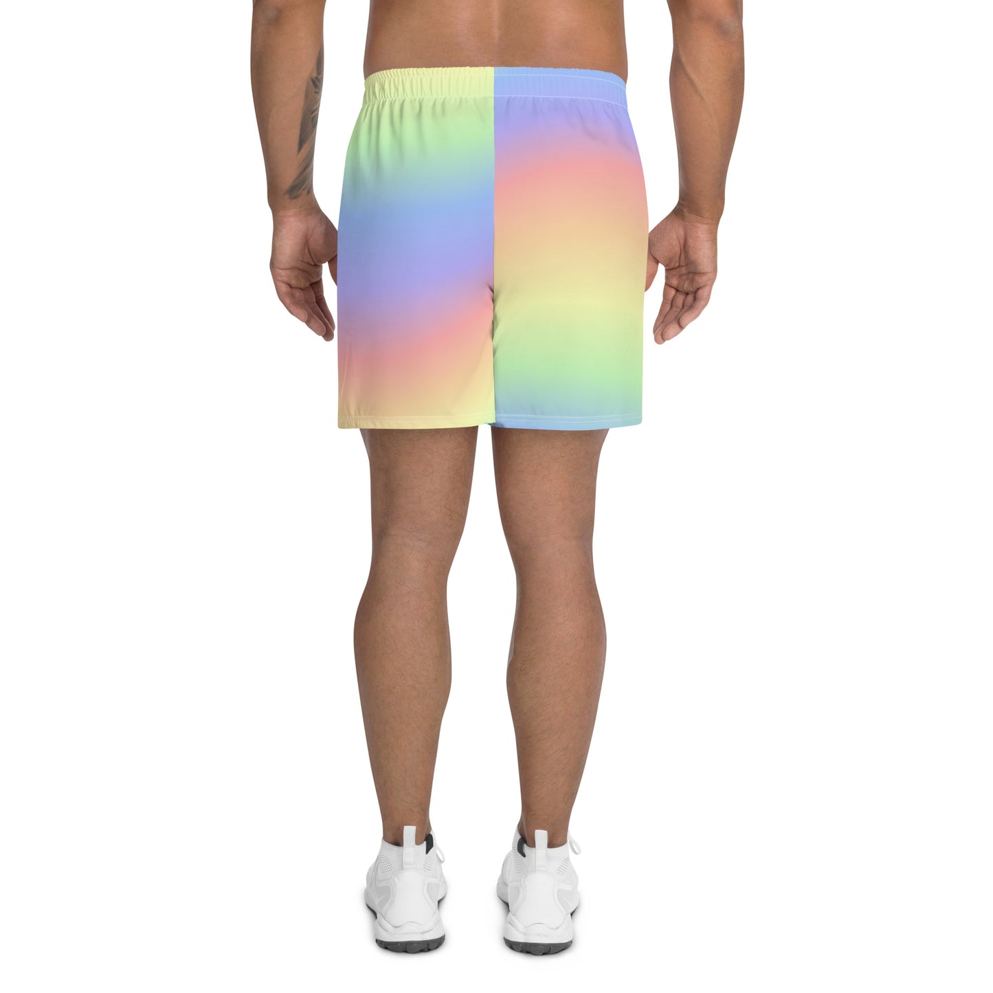 Rainbow Sherbet Men's Athletic Shorts