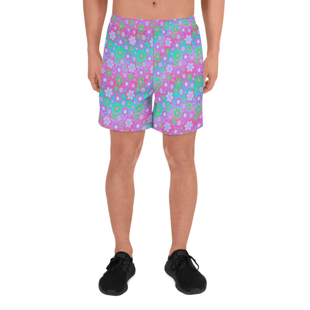 Blossom Men's Athletic Shorts