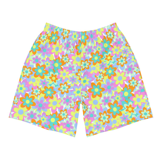 Crazy Daisy Men's Athletic Shorts