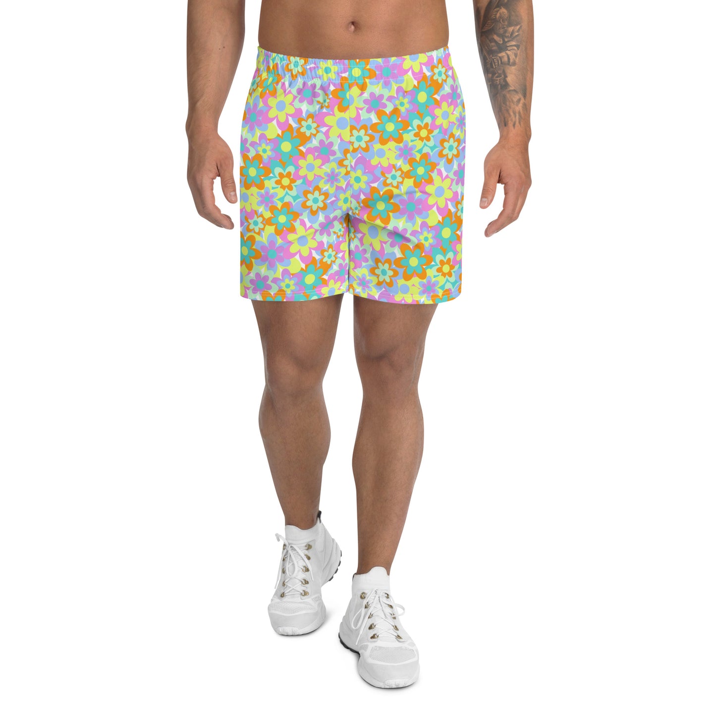 Crazy Daisy Men's Athletic Shorts