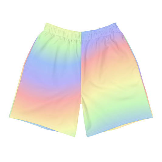 Rainbow Sherbet Men's Athletic Shorts