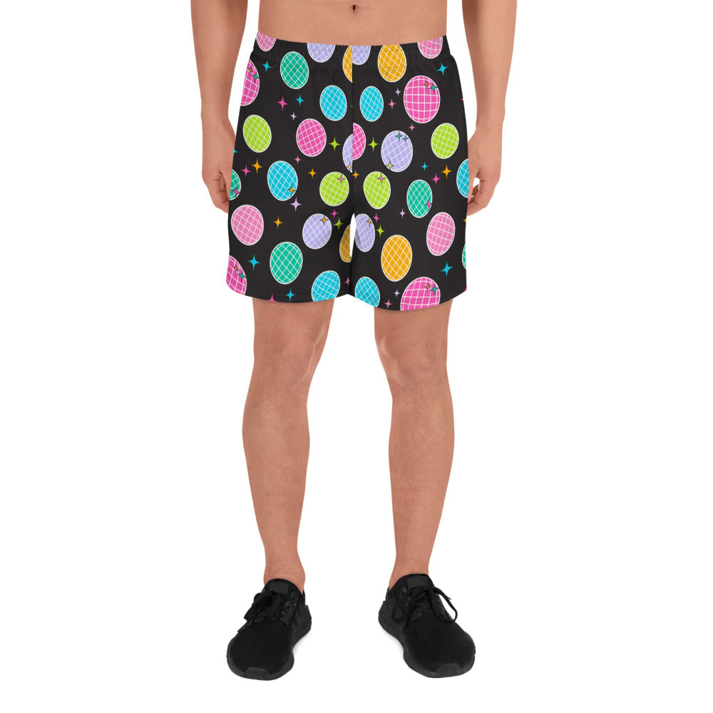 Disco Men's Athletic Shorts