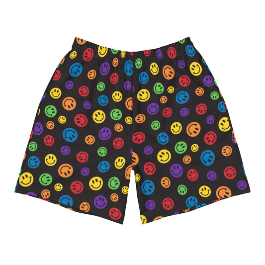 Rainbow Smiles Men's Athletic Shorts